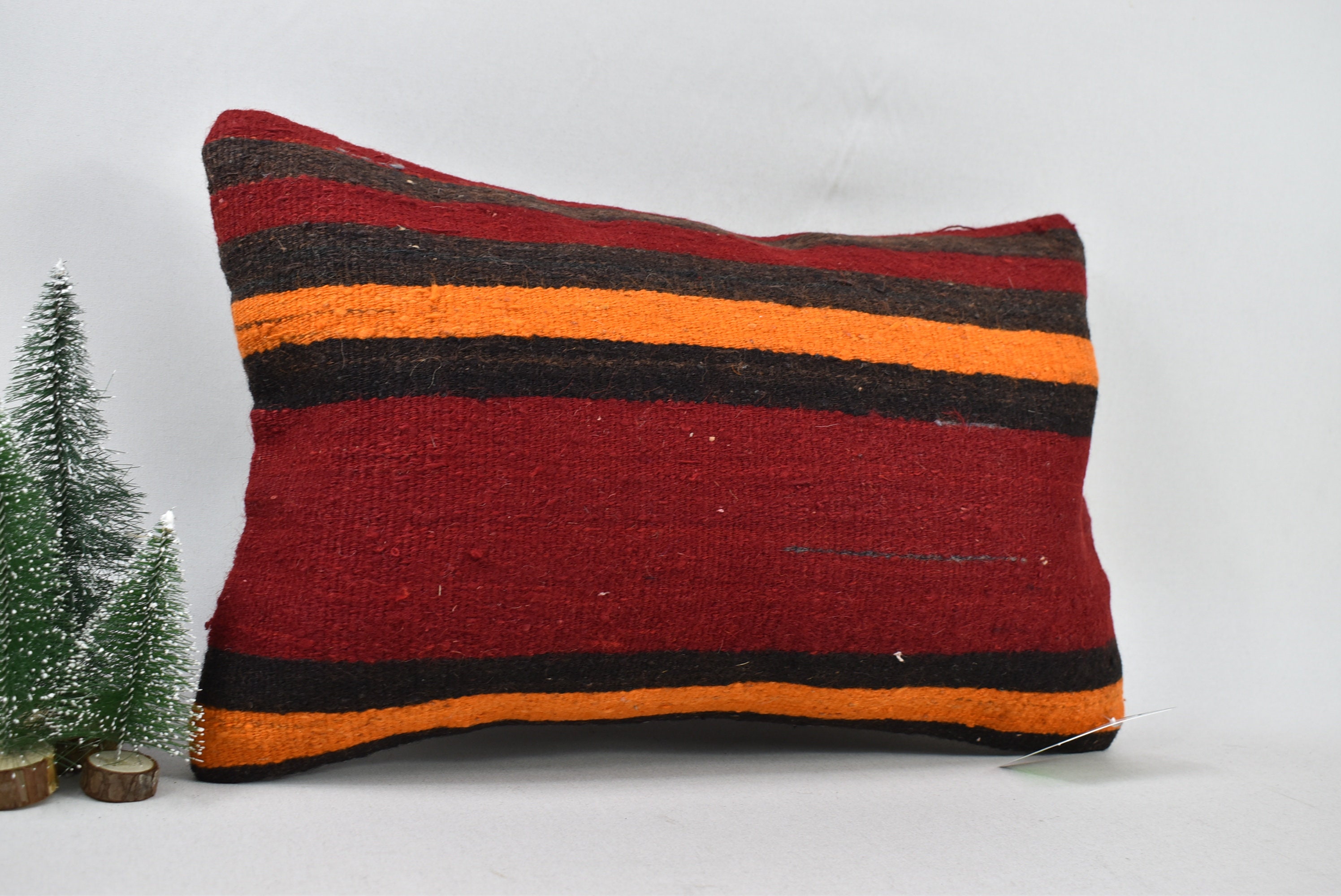 Tribal Kilim Pillow / Boho Pillow / Lumbar Pillow / Turkish - Etsy