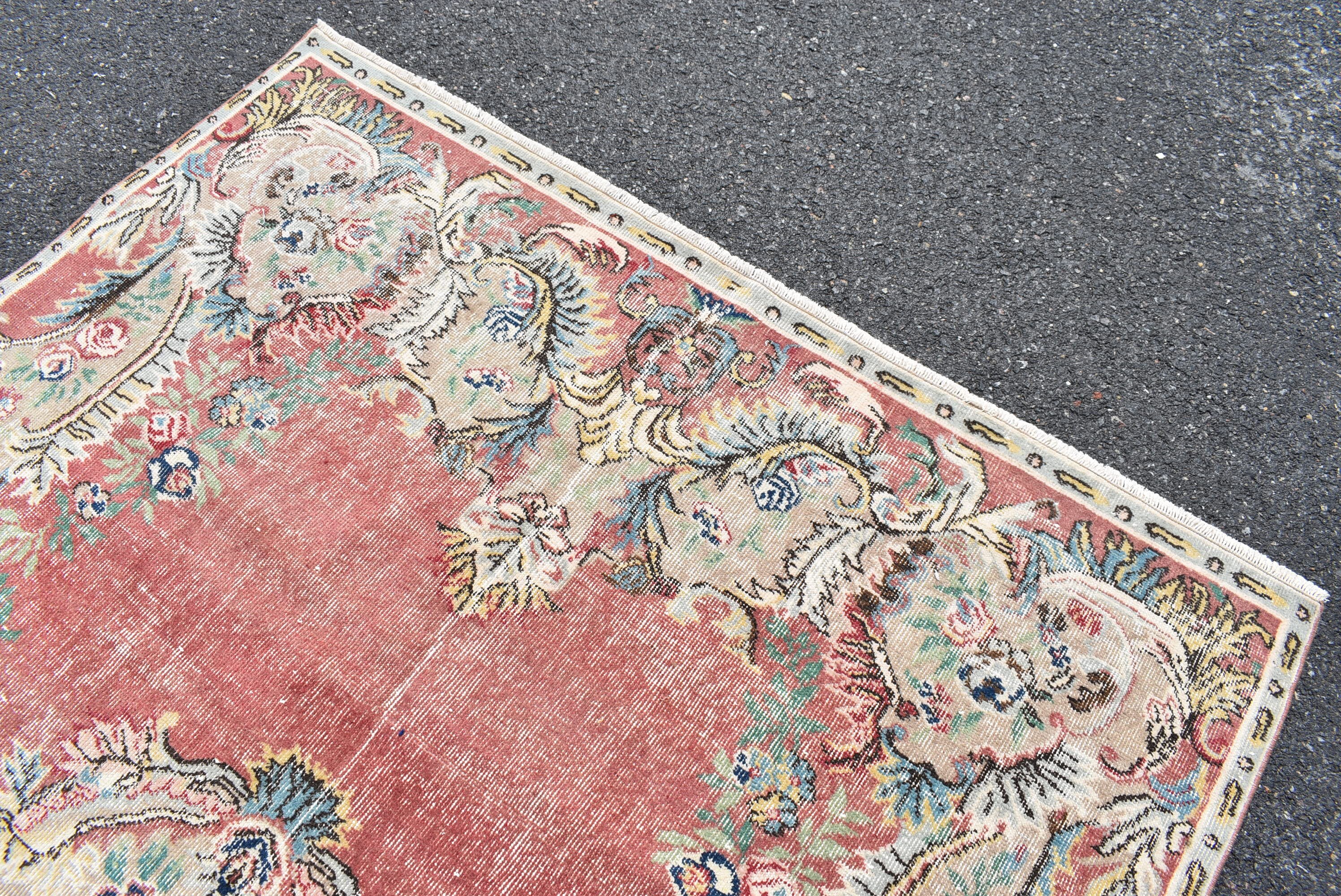 Large red rug Home Decor rug Natural Vintage rug Turkish Etsy