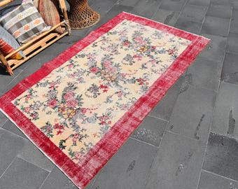 トルコ絨毯、ヴィンテージウール絨毯、エリア絨毯、アナトリア絨毯