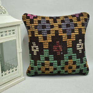 cuscino kilim boho / federa per cuscino arredamento casa / cuscino kilim fatto a mano / cuscino boho / cuscino turchia / federa per cuscino 12x12 / codice 378