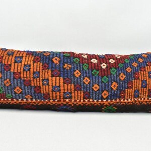 cuscino tappeto turco / cuscino lombare da pavimento / cuscino tappeto / federa cuscino tappeto boho / cuscino decorativo / federa cuscino 12x36 / codice 1346