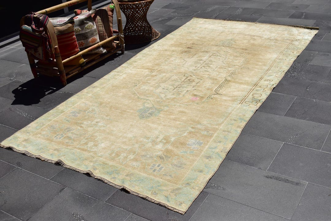 ヴィンテージトルコラグ、ハンドメイドラグ、アステカラグ