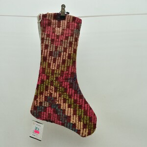 organic wool rug stockings handmade christmas socks 11x18 christmas home decor socks santa claus socks christmas decor scoks code 210