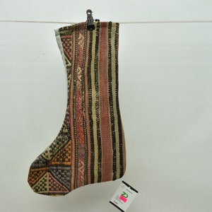 decorative kilim christmas stocking 11x18 christmas stocking fireplace socks decorative santa socks unique christmas gift wall code 342