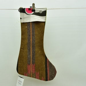 decorative kilim christmas ornament socks christmas stocking 11x18 christmas gift fireplace decorative art wall decor stocking code 1469
