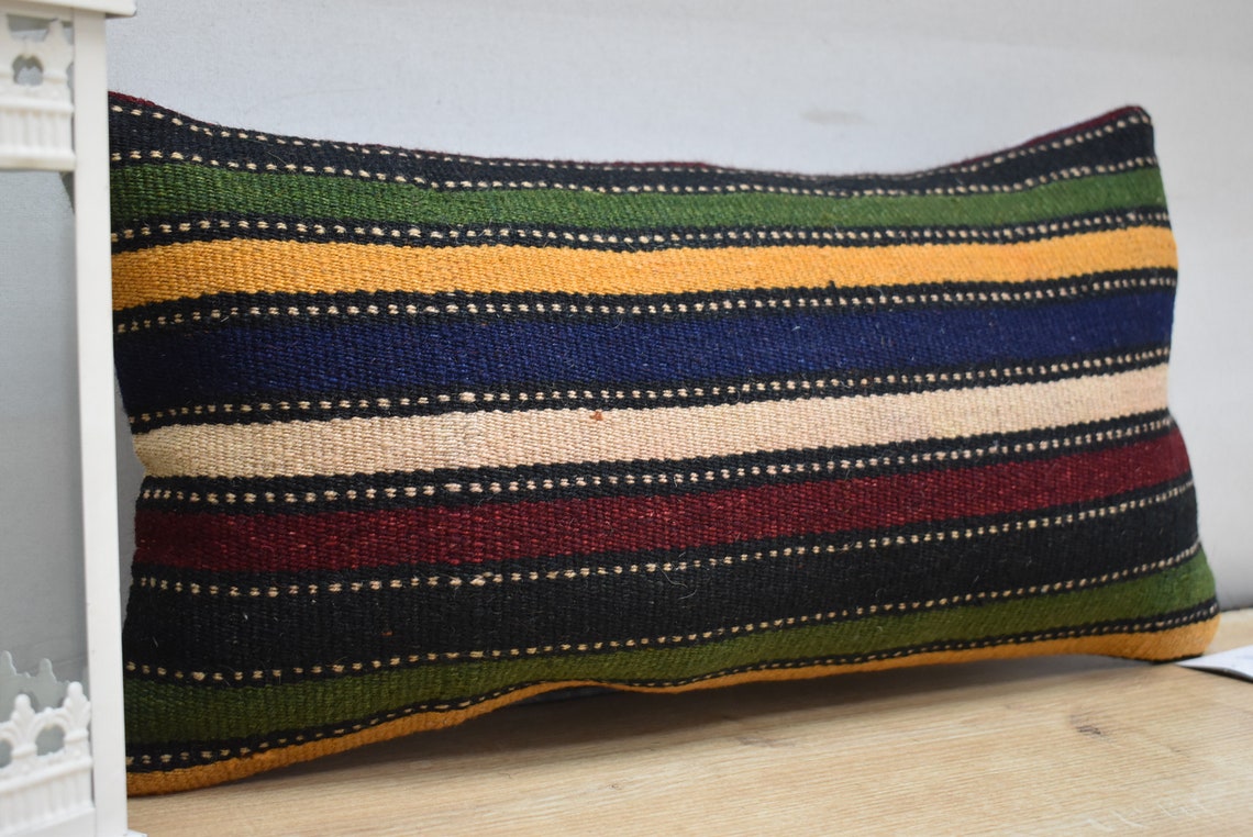 Ethnic Kilim Pillow / Anatolian Pillow / Nomadic Pillow / Boho Etsy