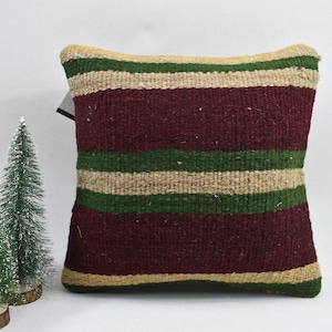 copertura del cuscino kilim turco / cuscino boho / arredamento per la casa / cuscino del divano / cuscino rustico / kelim kissen / copertura del cuscino 12x12 codice 33