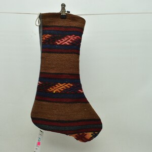 decorative kilim christmas ornament socks christmas stocking 11x18 christmas gift fireplace decorative art wall decor stocking code 353
