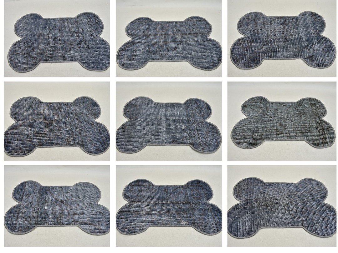 Blue Pet Mats Personalized Dog Bowl Mat Special for Your Etsy