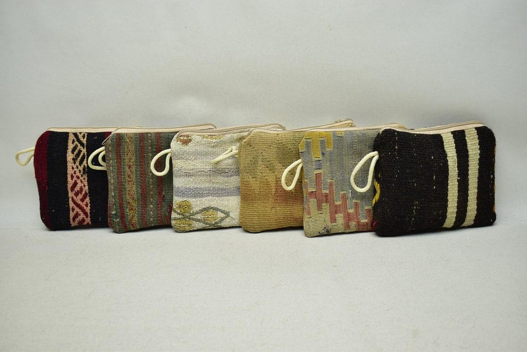 Floral Con Purse Turksh Klm Zp Pouch Bank Card Bag Affordable - Foto 4