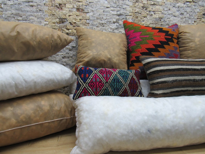 inserto de almohada kilim / inserto de espuma / inserto de almohada / inserto de cojín / inserto / relleno / espuma / almohada kilim / decoración boho / inserciones de almohada imagen 1