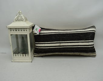 キリム枕 / トライバルキリム枕 / 装飾枕 / トルコキリム枕 / ケリム キッセン / ウール枕 / 10x20 枕カバー / コード 3501