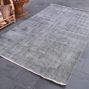 Oriental rug, Bohemian rug, Large rug, Vintage rug, Turkish rug, Decorative rug, 5.1  x 8.5 Ft, Floor rug, Oushak rug, Bedroom rug, ZDA1149