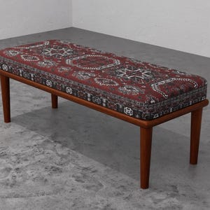 Aztec bench, Home decor bench, Christmas decor bench, Turkish bench, Oriental bench, Ottoman bench, Bedroom bench, Bedroom ottoman bench,