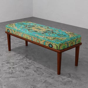 Aztec bench, Home decor bench, Christmas decor bench, Turkish bench, Oriental bench, Ottoman bench, Bedroom bench, Bedroom ottoman bench,