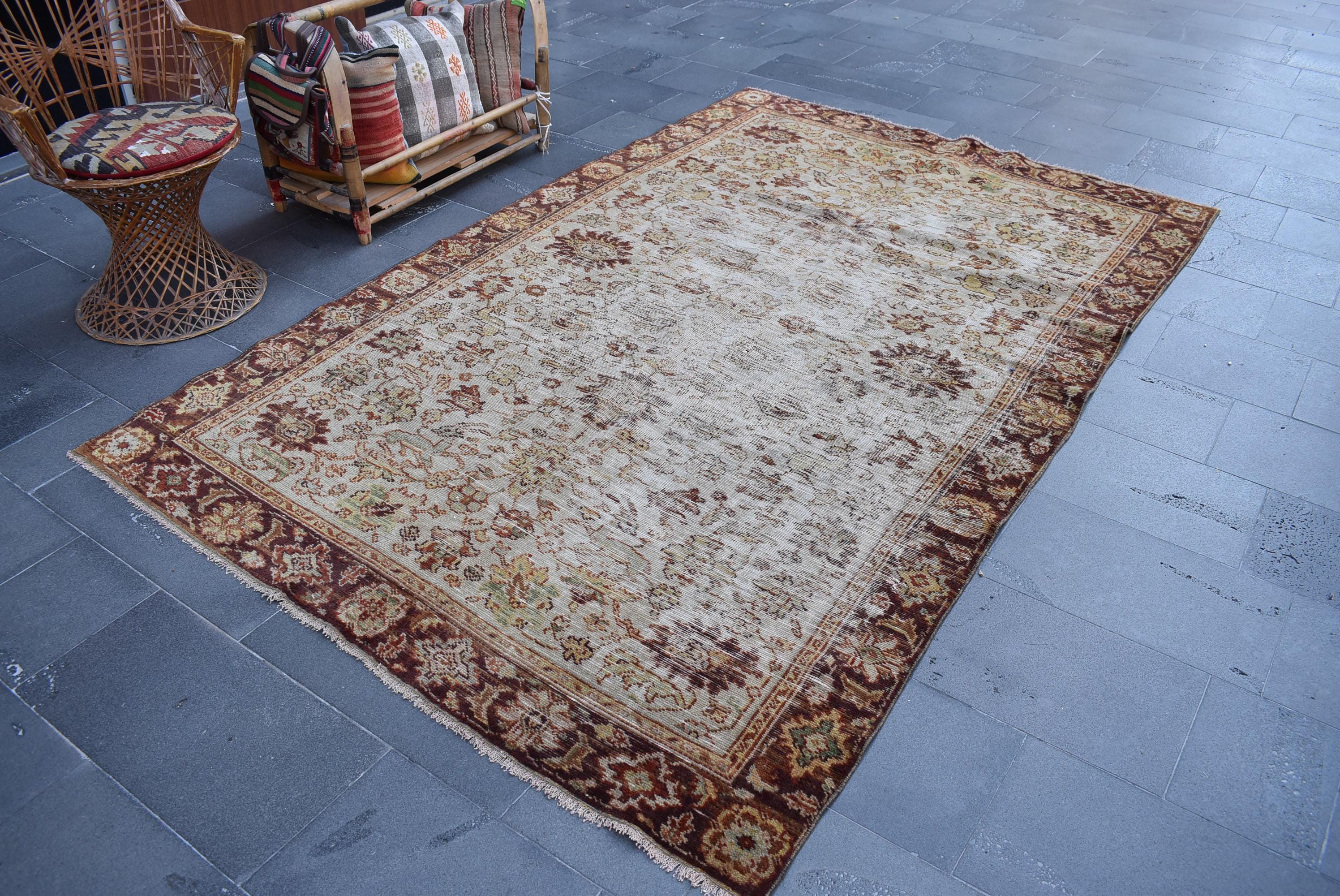 Turkish Rug, Handmade Rug, Vintage Area Rug, Bedroom Rug Turkish Rug, Handmade Rug, Vintage Area Rug, Bedroom Rug