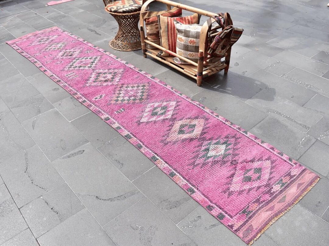 トルコ ヘルキ ラグ、ハンドメイド ラグ、ヴィンテージ ラグ、ウール