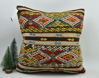 large kilim pillow handwoven pillow bohemian kilim pillow sofa pillow 20x20 bohemian kilim pillow ethnic pillow cushions code \u00e73234