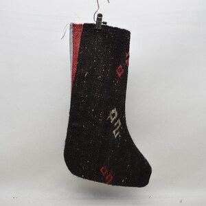 handmade stocking kilim handmade decorative kilim christmas stocking 11x18 christmas decor socks decorative santa socks code DKT580