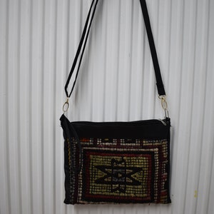 unique handmade turkish bag , boho bag , wool and leather handmade kilim bag 12x10&quot; bag , ethnic bags , unique bag , hand bag , turkish bag