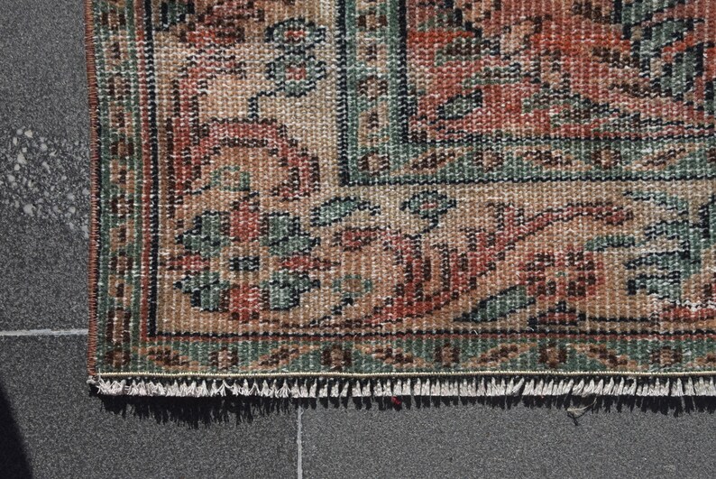 Vintage Rug, Large Rug, Turkish Rug, Handmade Rug, 5.2 X 8.5 Ft Wool