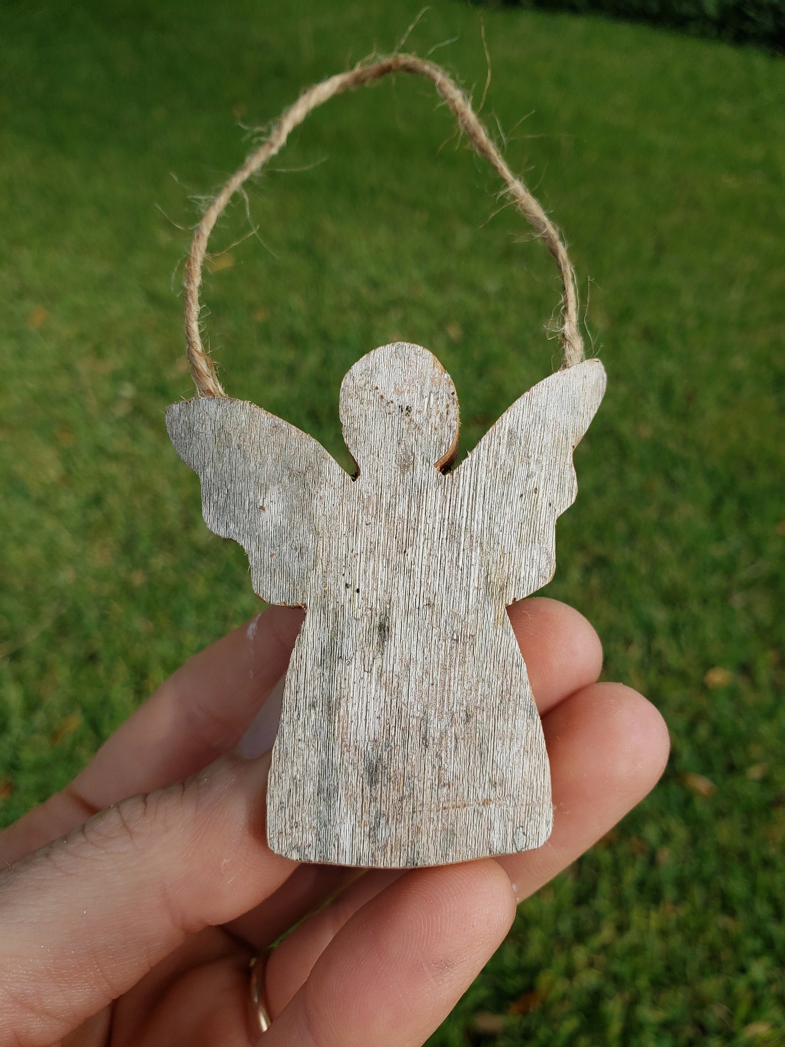 Wooden Angel Ornament Wooden Angel Primitive Angel Angel Etsy