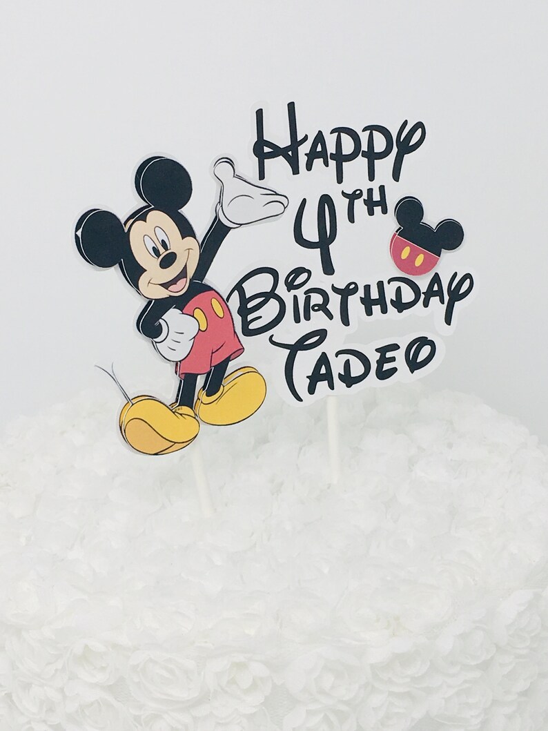 Mickey Mouse Clubhouse Cake Topper