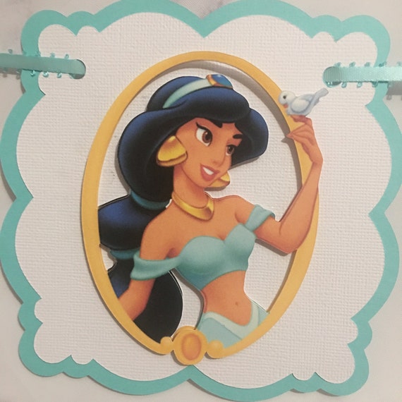 Princess Jasmine Banner Birthday Party Decorations Etsy