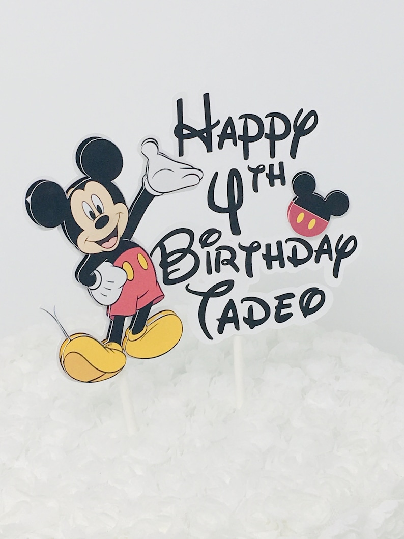 Mickey Mouse Clubhouse Cake Topper
