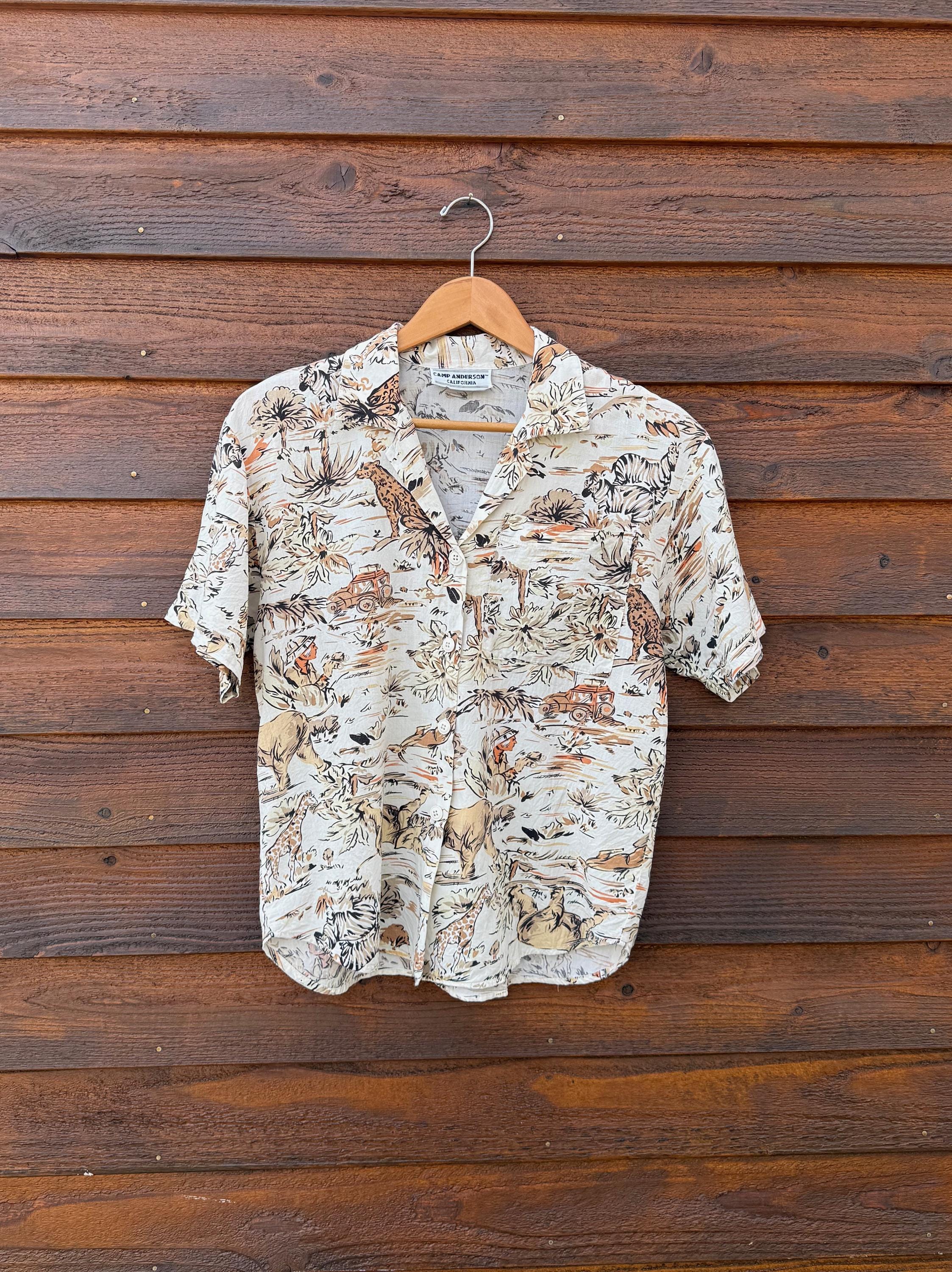 大人気新品  80's Safari Clothing - Etsy トップス