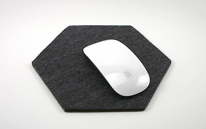 vegan friendly felt hexagon