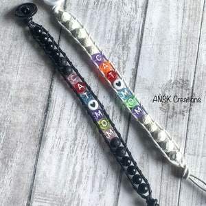 Cat Mom Diffuser Bracelet, Mom of Cats Bracelet, Essential Oil Bracelet Cat Mom, Aromatherapy Jewelry, Choose your Color, Fits S/M/L