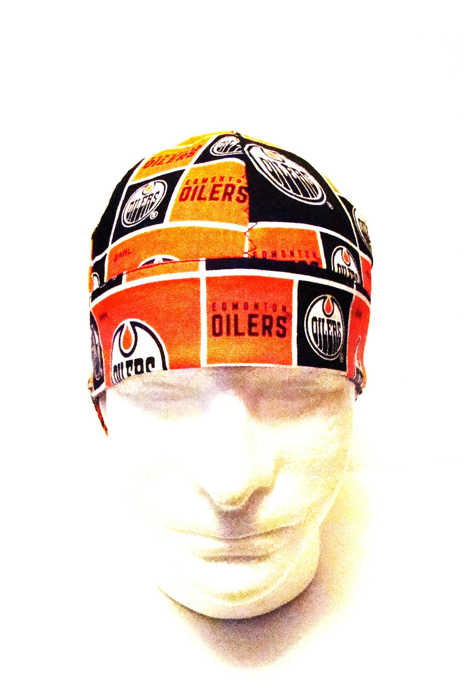 Edmonton Oilers NHL Canadian Hockey welders cap hard hat liner