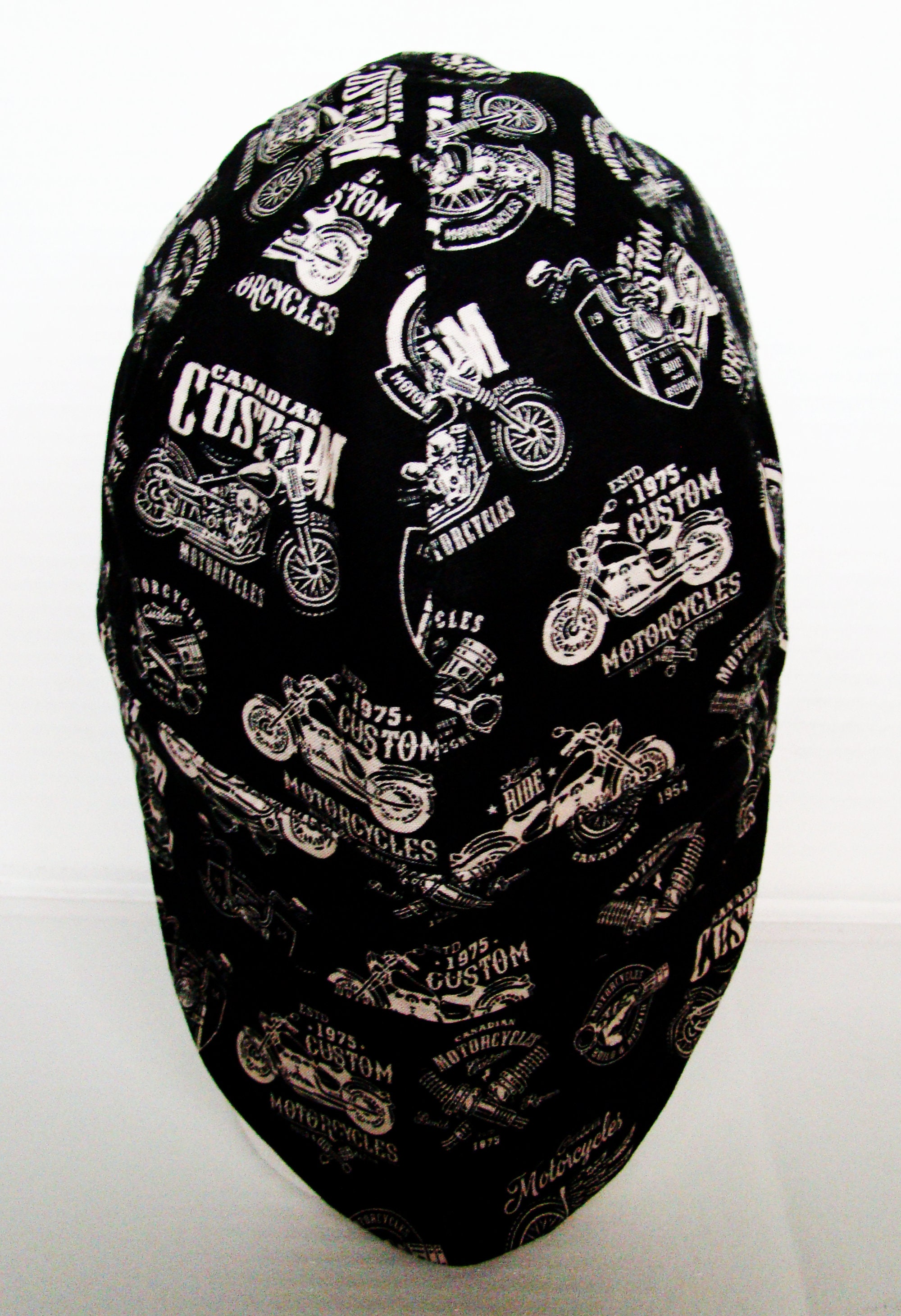 Canadian Custom Motorcycle welders cap hard hat liner beanie skull cap