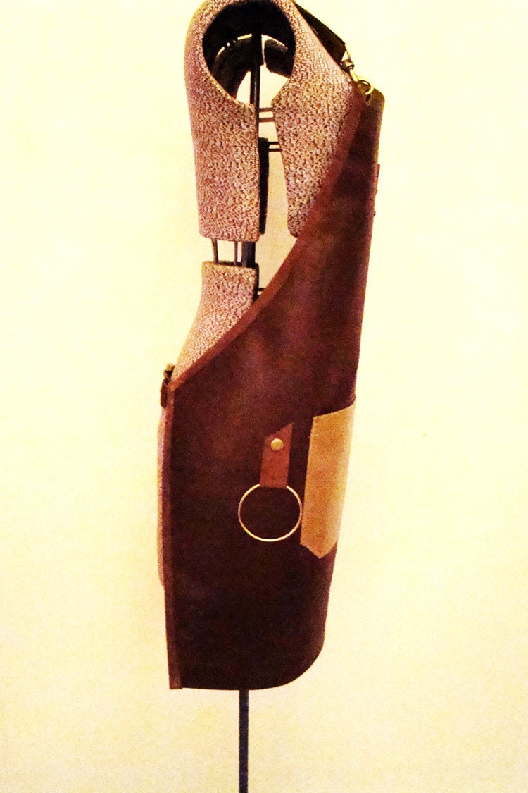 Leather Apron Personalized Made in Canada. Butcher 