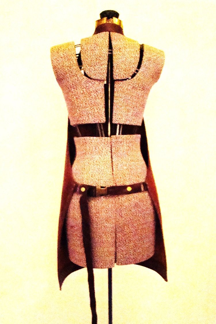 Leather Work shop Apron Personalized Made in Canada 