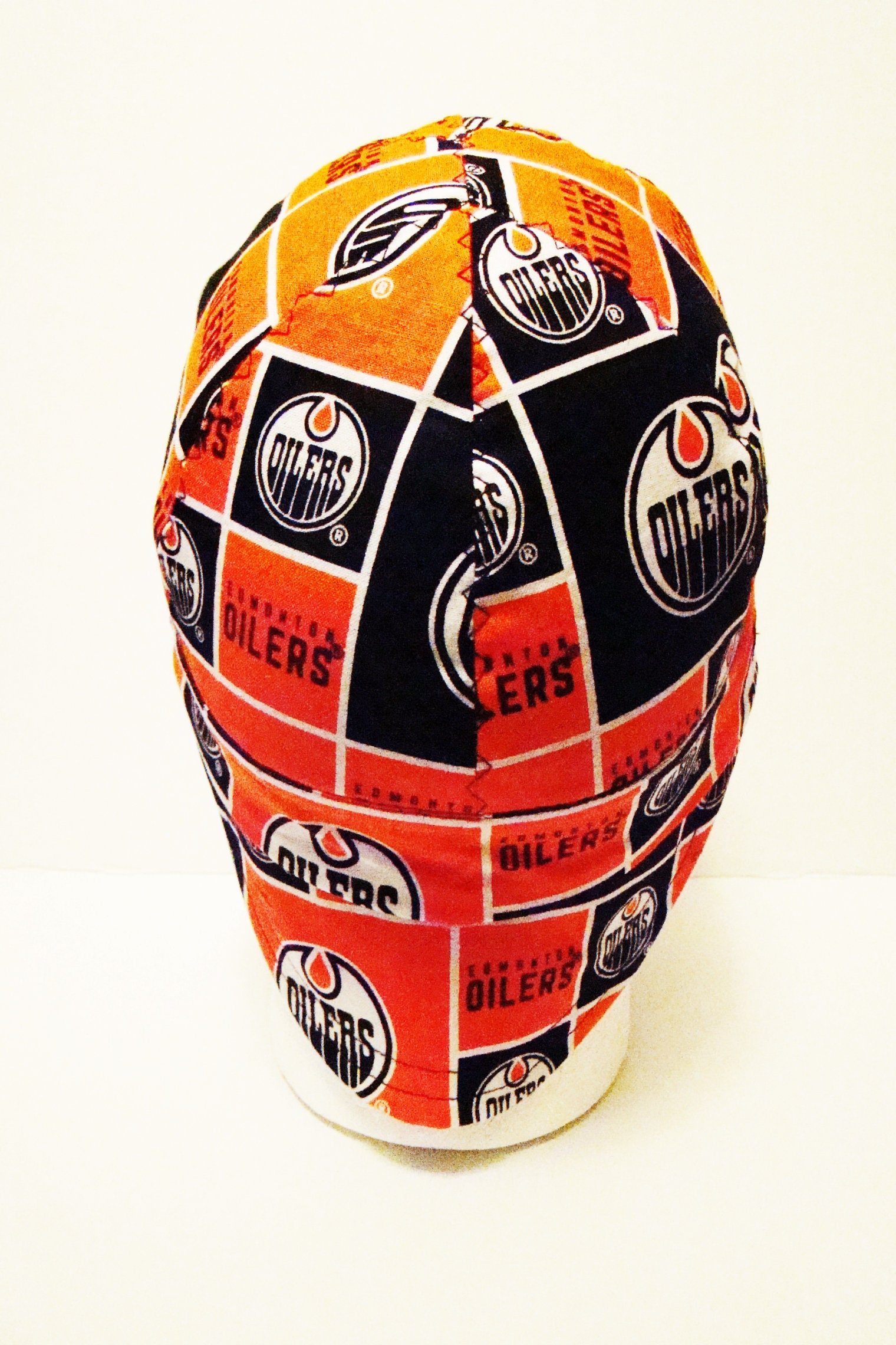 Edmonton Oilers NHL Canadian Hockey welders cap hard hat liner