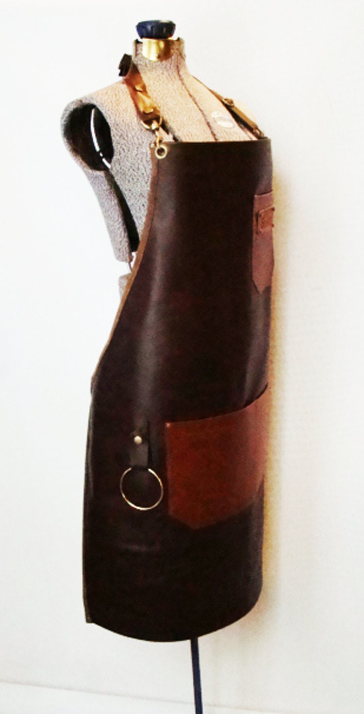 Leather woodworking apron canada