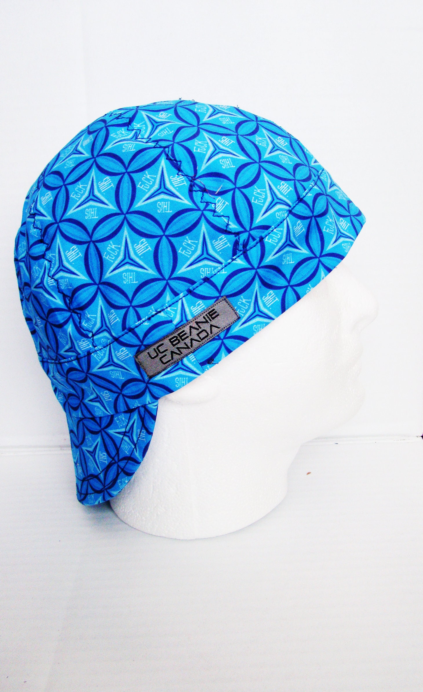F*ck this shit welders cap hard hat 