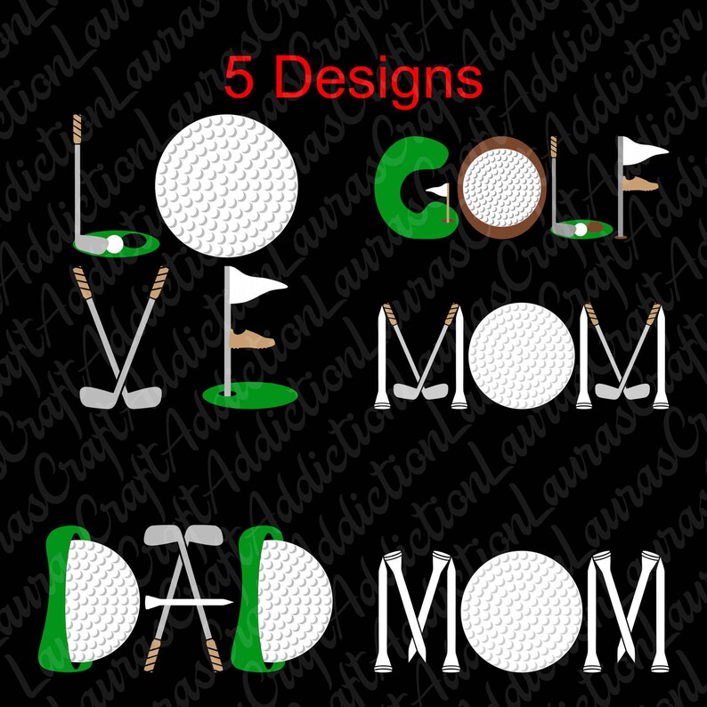 Free Free 223 Love Golf Svg SVG PNG EPS DXF File