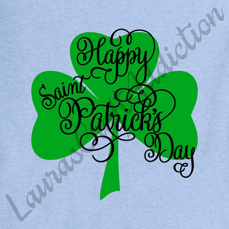Download 4 Happy St Patricks Day svg dxf pdf cut files Silhouette ...