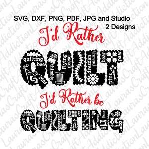 Download Quilt Life Svg Dxf Pdf Png Cut Files Cricut Silhouette Etsy