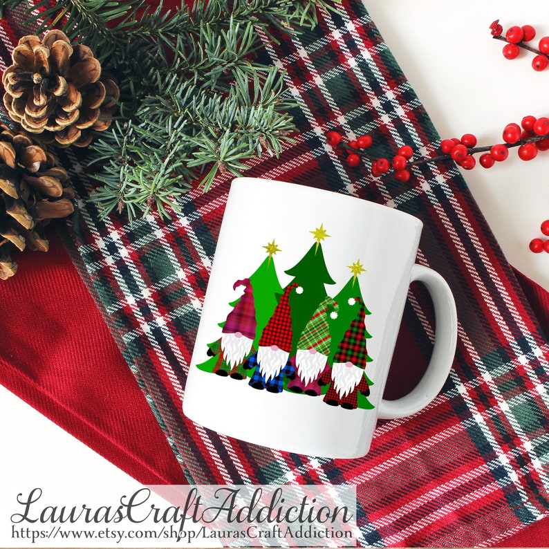 Download Christmas Gnomes svg dxf pdf png jpg cut files Gnome svg ...