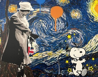 DEATH NYC - Snoopy + Charlie - Signed, Certificate, Numbered