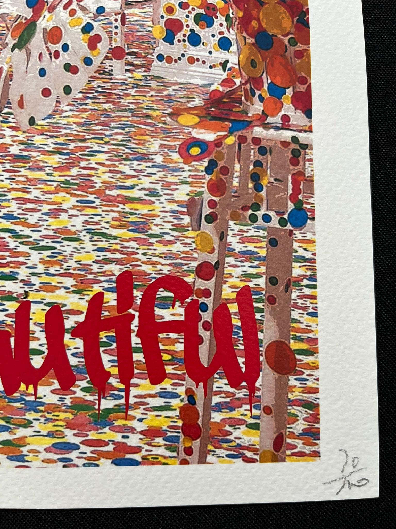 DEATH NYC Hello Kitty Yayoi Kusama, Signed and Numbered Limited