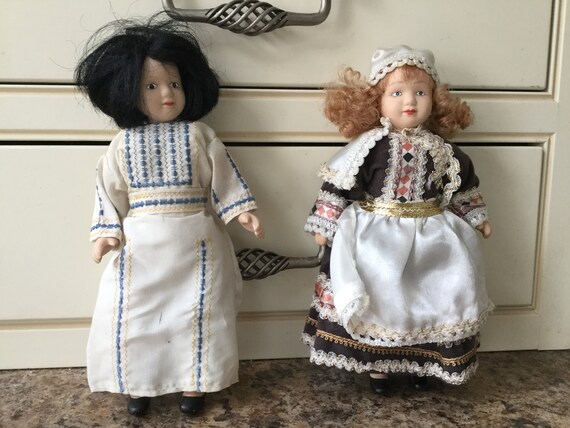 muñecas de porcelana coleccionables