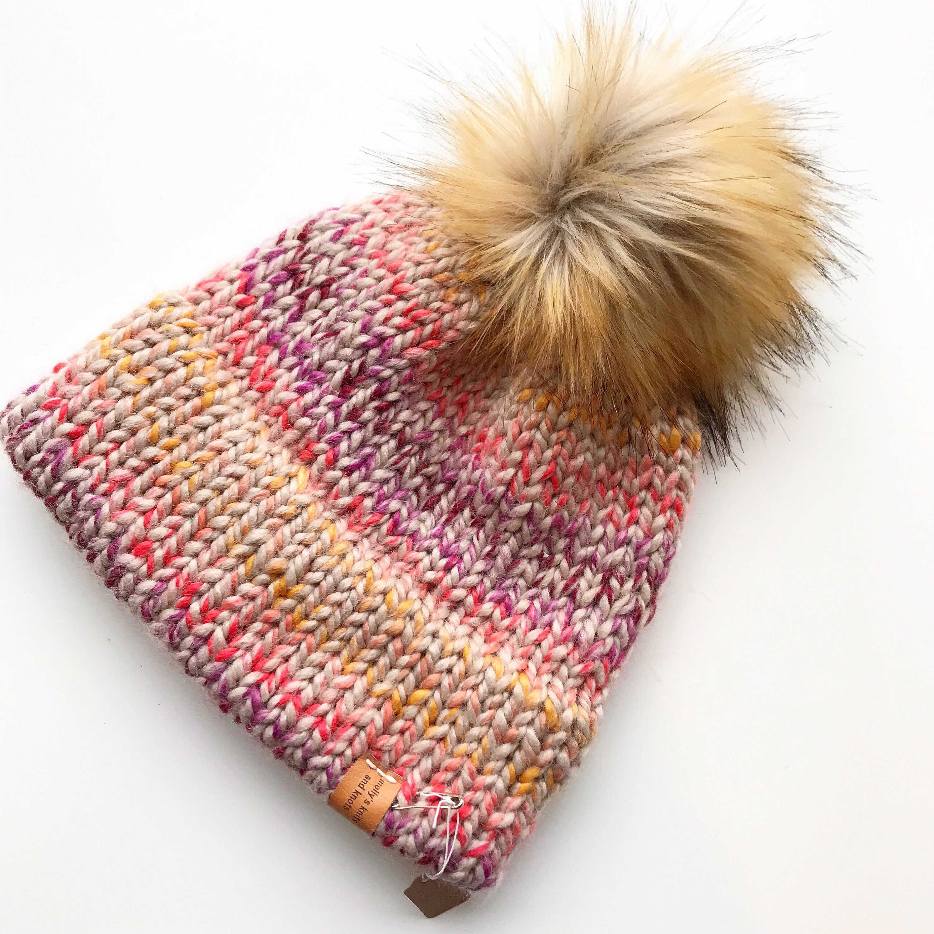 Spice Market Double Brim Hat With Fox 