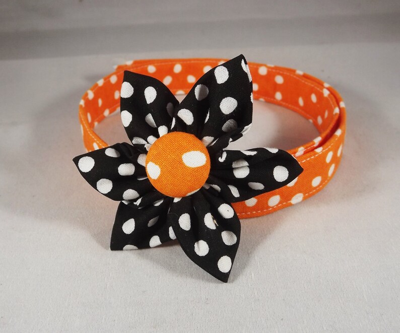 Halloween Cat Collar Black Cat Collar Breakaway Cat Collar Etsy