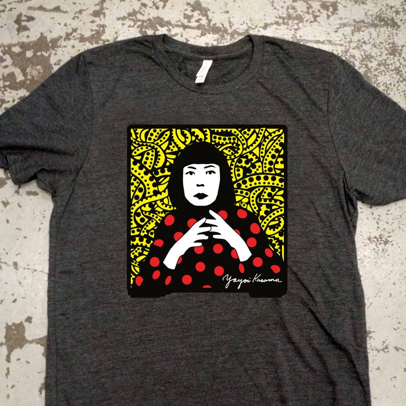 Yayoi Kusama TShirt / Art TShirt / Unisex Clothing Etsy