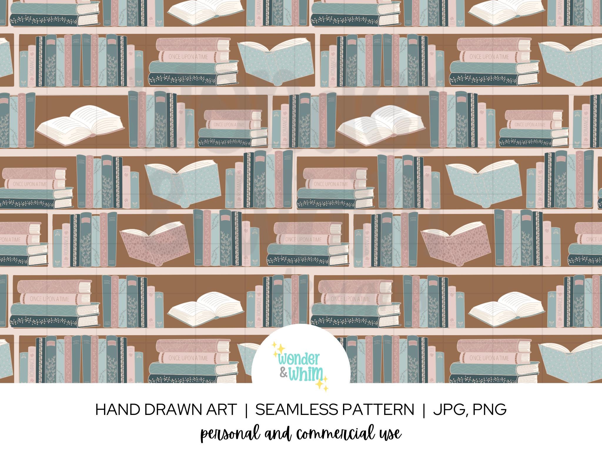 Cozy Winter Seamless Digital Paper Cute Winter Pattern Hand-drawn ...